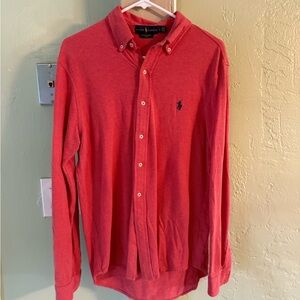 Ralph Lauren Men's Casual Red Shirt